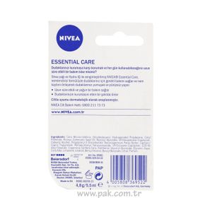 Nivea Essential Care Lip Stick Dudak Koruyucu