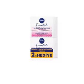Nivea Essentials 24 Saat Nem Takviyesi Besleyici Spf15 50 ml 2'li Gündüz Kremi