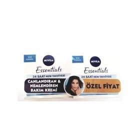 Nivea Essentials Canlandırıcı 50 ml Gündüz Kremi-Yenileyici 50 ml Gece Kremi