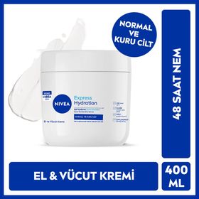 Nivea Express Hydration El ve Vücut 400 ml Bakım Kremi