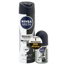 Nivea For Men Black White Power 150 ml Sprey Erkek Deodorant