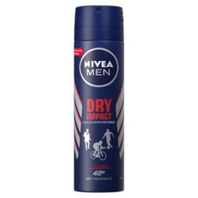 Nivea For Men Dry 150 ml Erkek Sprey Deodorant