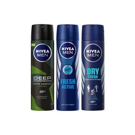 Nivea For Men Dry 150 ml Erkek Sprey Deodorant