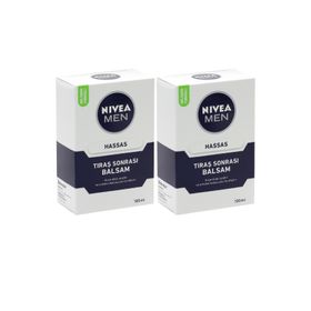 Nivea For Men Sensıtıve Hassas Ciltler İçin 2x100 ml After Shave Balsam