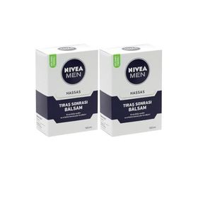 Nivea For Men Sensıtıve Hassas Ciltler İçin 2x100 ml After Shave Balsam