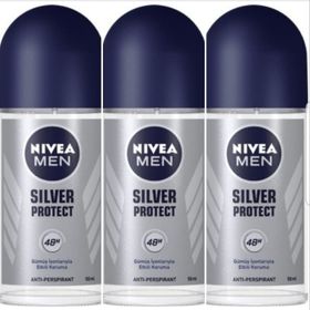 Nivea For Men Silver Protect 3x50 Ml Erkek Deodorant