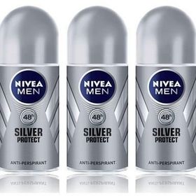 Nivea For Men Silver Protect 3x50 Ml Erkek Deodorant