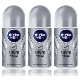 Nivea For Men Silver Protect 3x50 Ml Erkek Deodorant