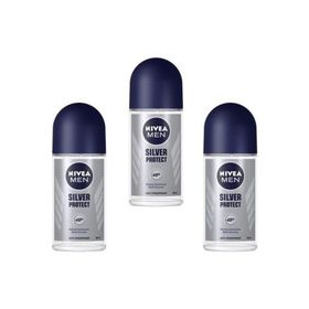 Nivea For Men Silver Protect 3x50 Ml Erkek Deodorant