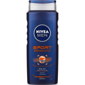 Nivea For Men Sport Vücut&Yüz&Saç İçin 500 ml Duş Jeli