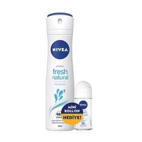 Nivea Fresh 150 ml Deodorant ve 25 ml Kadın Roll-on