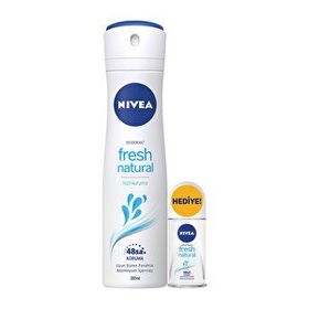 Nivea Fresh 150 ml Deodorant ve 25 ml Kadın Roll-on