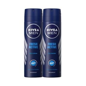 Nivea Fresh Active 2x150 ml Erkek Deodorant