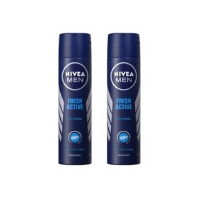 Nivea Fresh Active 2x150 ml Erkek Deodorant