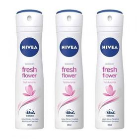 Nivea Fresh Cherry 3x150 ml Kadın Sprey Deodorant