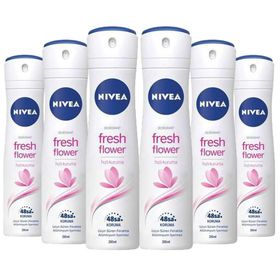 Nivea Fresh Flower 6x150 ml Kadın Deodorant