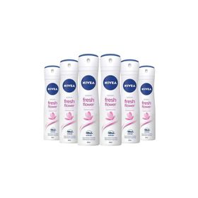 Nivea Fresh Flower 6x150 ml Kadın Deodorant