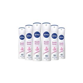 Nivea Fresh Flower 6x150 ml Kadın Deodorant