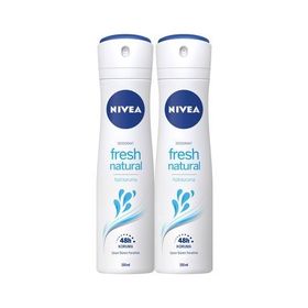 Nivea Fresh Natural 150 ml Antiperspirant Pudrasız Kadın Sprey Deodorant