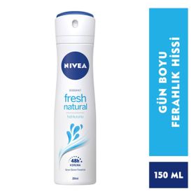 Nivea Fresh Natural 150 ml Kadın Sprey Deodorant