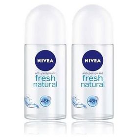 Nivea Fresh Natural 2x50 ml Kadın Roll-On