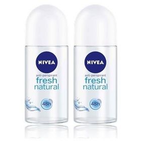 Nivea Fresh Natural 2x50 ml Kadın Roll-On