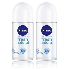 Nivea Fresh Natural 2x50 ml Kadın Roll-On