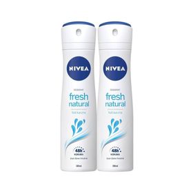 Nivea Fresh Natural 3x150 ml Kadın Sprey Deodorant