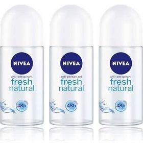 Nivea Fresh Natural 3x50 ml Kadın Roll-On