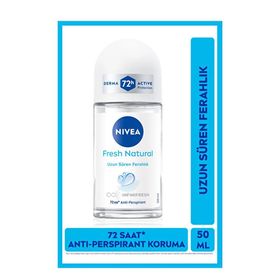 Nivea Fresh Natural 4x50 ml Kadın Roll-On