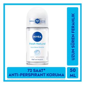 Nivea Fresh Natural 5x50 ml Kadın Roll-On