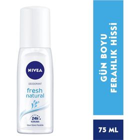 Nivea Fresh Natural 75 ml Uzun Süren Ferahlık Kadın Sprey Deodorant