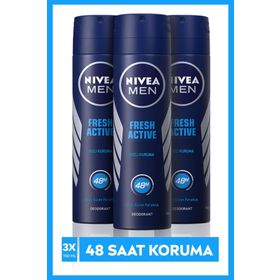 Nivea Fresh Naturals 3x150 ml Kadın Sprey Deodorant