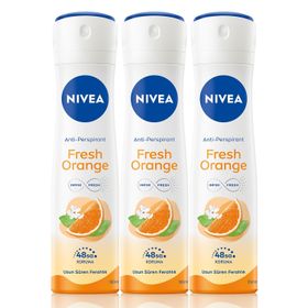Nivea Fresh Orange 3x150 ml Kadın Deodorant