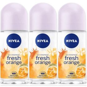 Nivea Fresh Orange 3x50 ml Kadın Roll-On