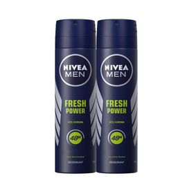 Nivea Fresh Power 2x150 ml Erkek Sprey Deodorant