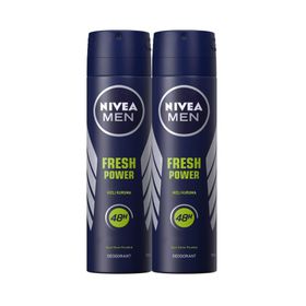 Nivea Fresh Power 2x150 ml Erkek Sprey Deodorant