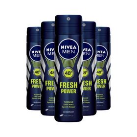 Nivea Fresh Power 5x150 ml Deodorant