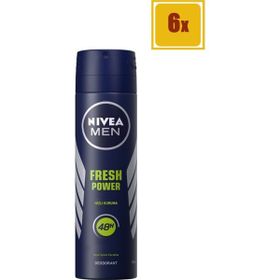 Nivea Fresh Power 6x150 ml Erkek Sprey Deodorant