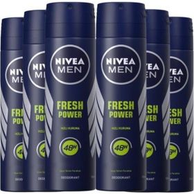 Nivea Fresh Power 6x150 ml Erkek Sprey Deodorant