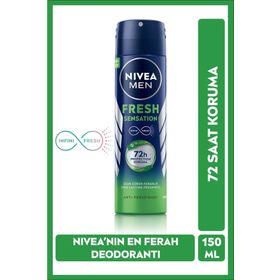Nivea Fresh Sensation 150 ml Erkek Sprey Deodorant