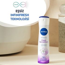 Nivea Fresh Sensation 3x150 ml Kadın Sprey Deodorant