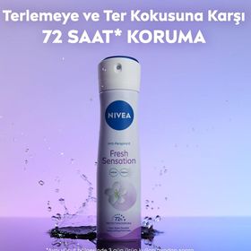 Nivea Fresh Sensation 3x150 ml Kadın Sprey Deodorant