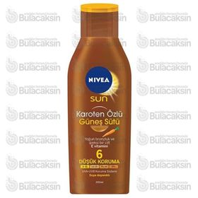 Nivea GKF 6Sun Karoten Özlü 200 ml Güneş Sütü