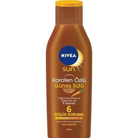 Nivea GKF 6Sun Karoten Özlü 200 ml Güneş Sütü