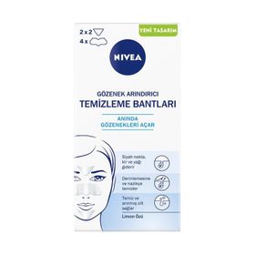 Nivea Gözenek Arındırıcı 4'lü Temizleme Bantları