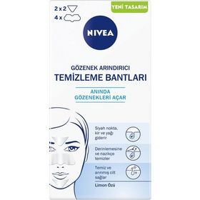 Nivea Gözenek Arındırıcı 4'lü Temizleme Bantları