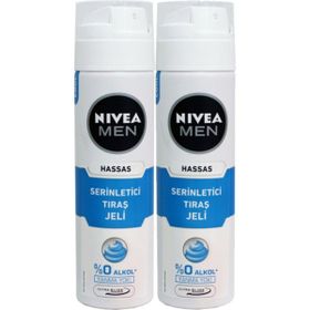 Nivea Hassas 2x200 ml Tıraş Jeli