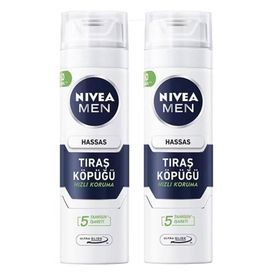 Nivea Hassas 2x200 ml Tıraş Köpüğü