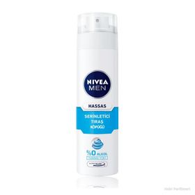 Nivea Hassas Ciltler için Serinletici 200 ml Tıraş Köpüğü